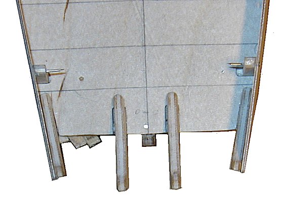 Knærne for akterspeilet