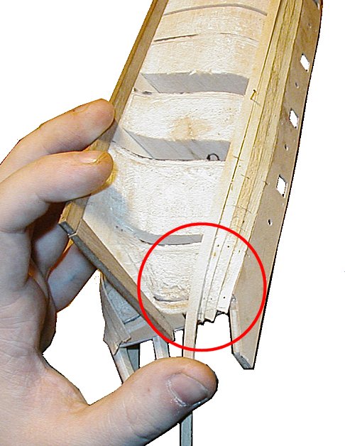 Beregning av spissing akterut