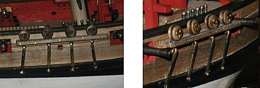 Ferdig monterte røstbenker og røstjern