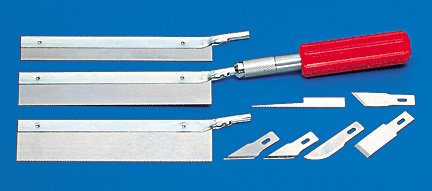 sag Egnet hobbysag med utskriftbare sag- og knivblader