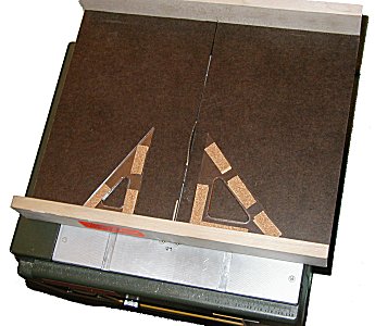 sklibord_topp Sklibordet i posisjon på sagen