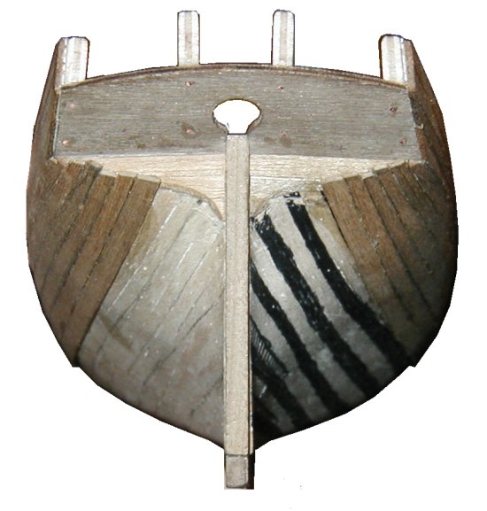 Skrog_akter Skroget sett aktenfra